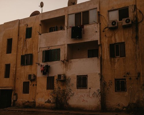 modern apartment with split air conditioning in Egypt